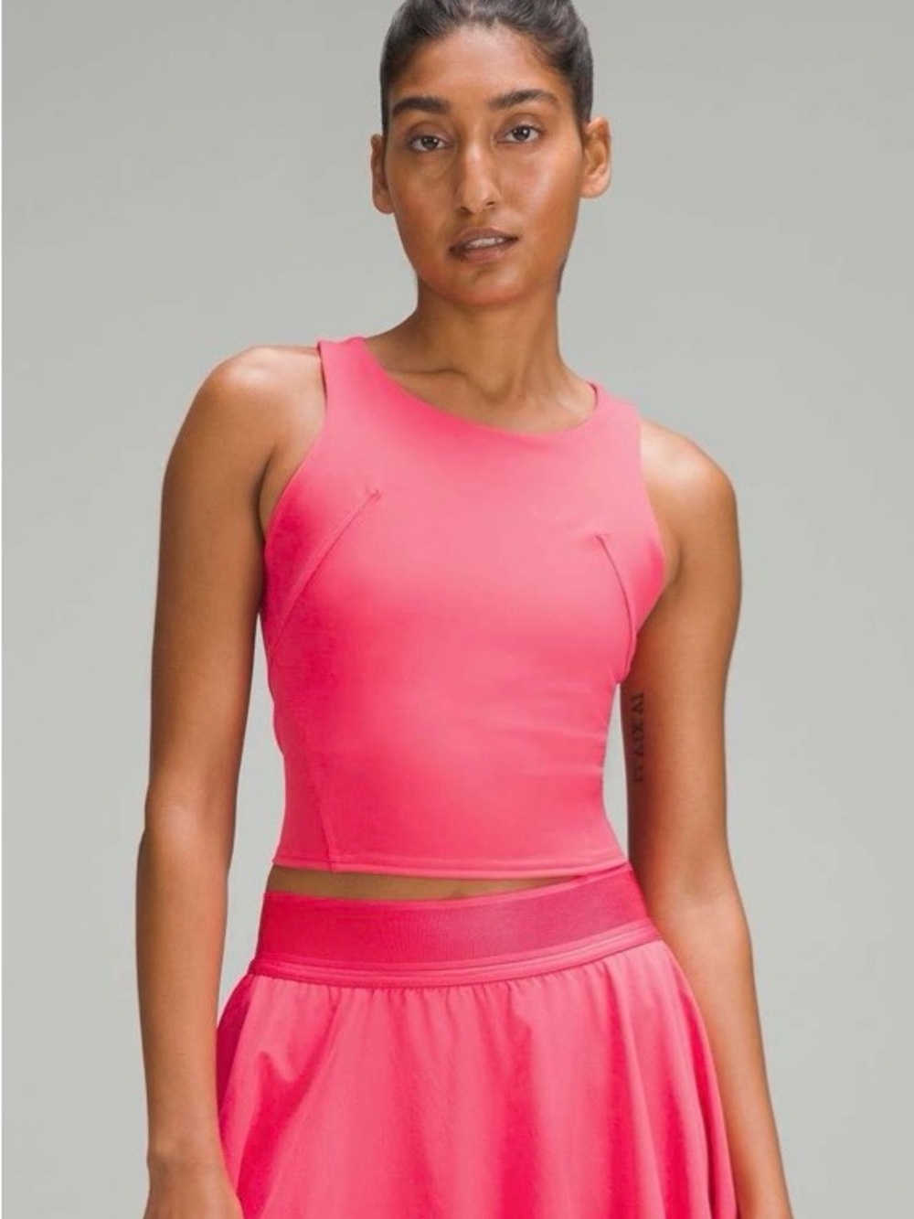 lululemon athletica Wunder Train Racerback Tank  Top in Lip Gloss Pink Size 8